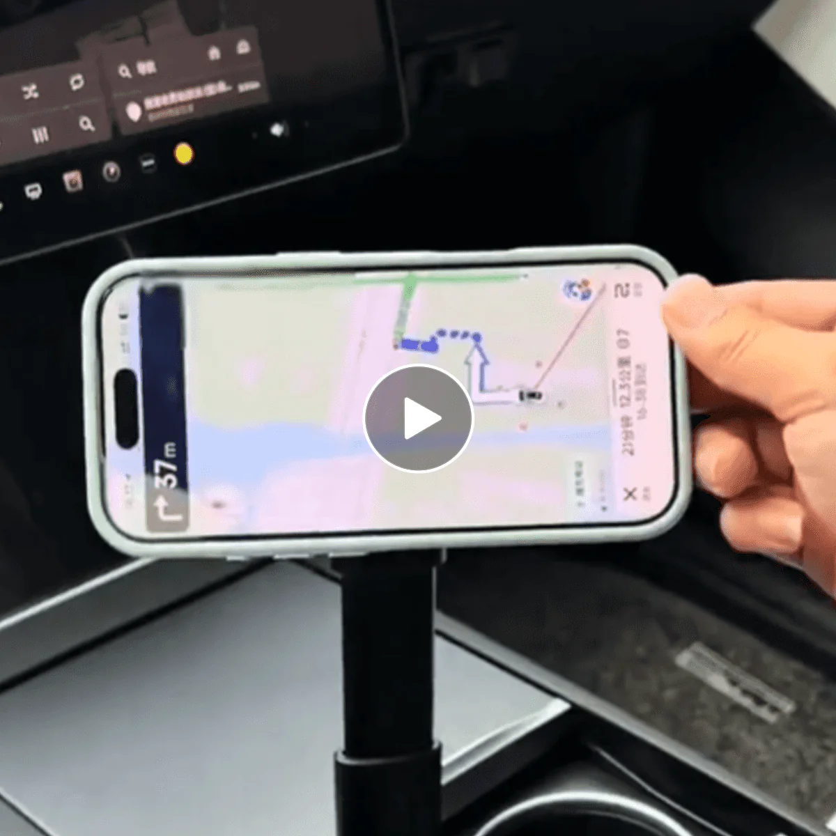 Support de téléphone pour porte-gobelet de voiture