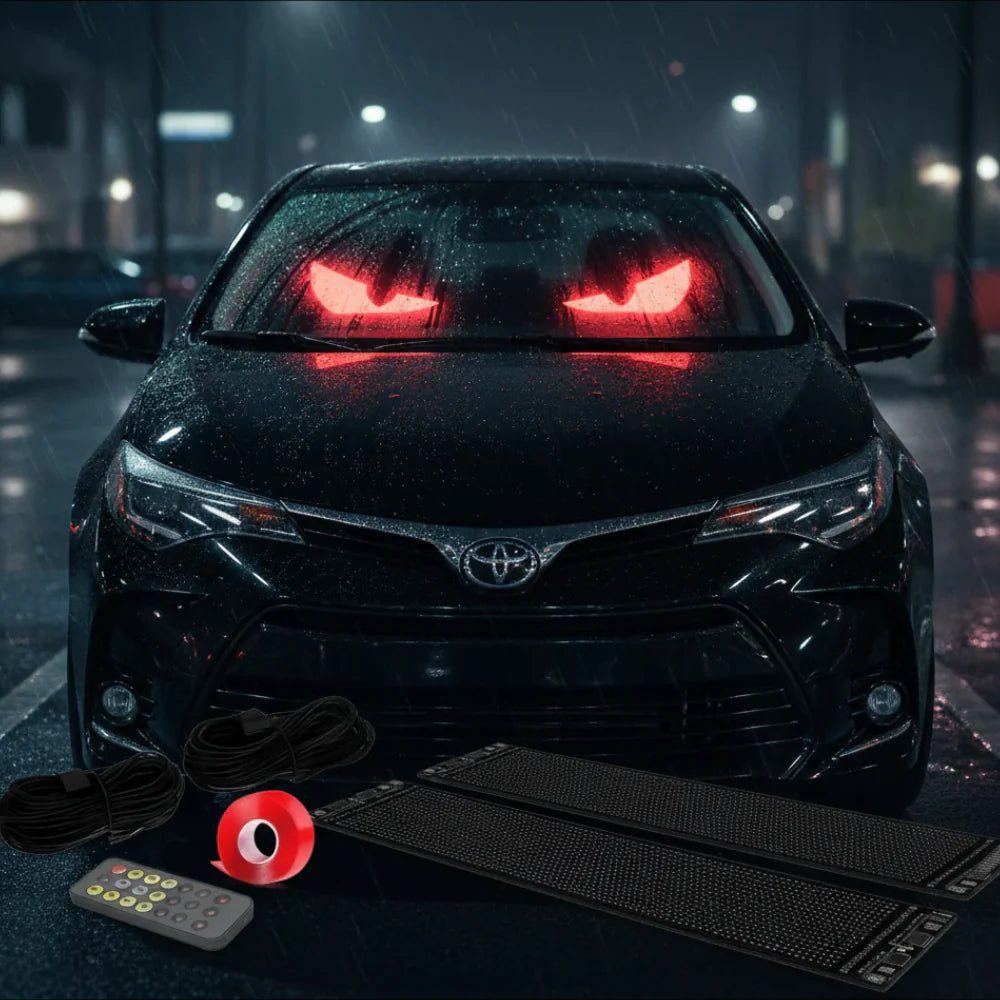 Feux LED "Car Eyes" – Donnez du caractère à votre voiture