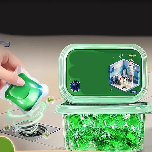 Capsules anti-odeurs pour canalisations