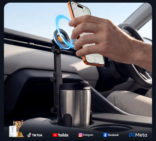 Support de téléphone pour porte-gobelet de voiture