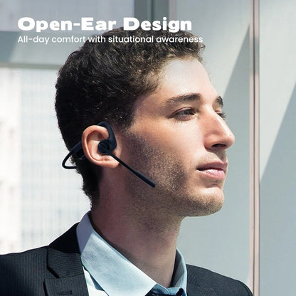 Casque Bluetooth sans fil à conduction aérienne avec microphone